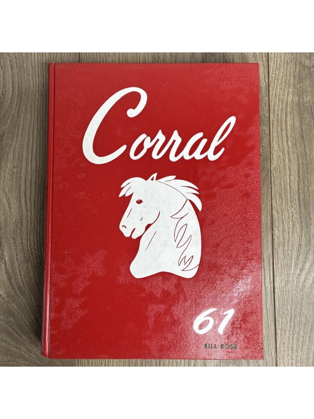 1961 CORRAL Odessa High School Yearbook Texas TX Bronchos Vintage Annual